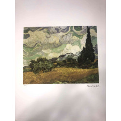 Vincent Willem van Gogh Lithografie off set 50x70 cm gecertificeerd