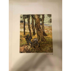Vincent Willem van Gogh Litografía off set 50x70 cm certificada