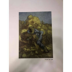 Vincent Willem van Gogh Litografía off set 50x70 cm certificada