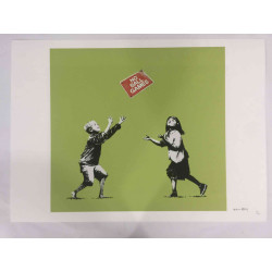 Banksy Lithografie offset 50x70 cm POW-editie