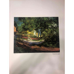 Vincent Willem van Gogh Lithografie off set 50x70 cm gecertificeerd
