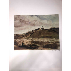 Vincent Willem van Gogh Lithografie off set 50x70 cm gecertificeerd