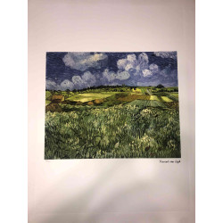 Vincent Willem van Gogh Lithografie off set 50x70 cm gecertificeerd