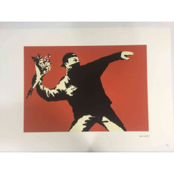 Banksy Lithografie offset 50x70 cm POW-editie