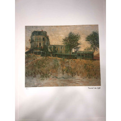 Vincent Willem van Gogh Litografía off set 50x70 cm certificada