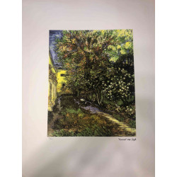 Vincent Willem van Gogh Litografía off set 50x70 cm certificada