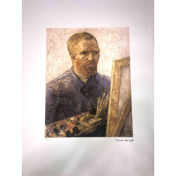 Vincent Willem van Gogh Litografía off set 50x70 cm certificada