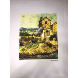 Vincent Willem van Gogh Litografía off set 50x70 cm certificada