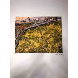 Vincent Willem van Gogh Litografía off set 50x70 cm certificada
