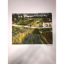 Vincent Willem van Gogh Litografía off set 50x70 cm certificada