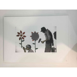 Banksy Lithografie offset 50x70 cm POW-editie