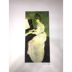Vincent Willem van Gogh Lithografie off set 50x70 cm gecertificeerd