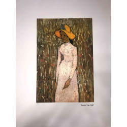 Vincent Willem van Gogh Litografía off set 50x70 cm certificada