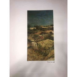 Vincent Willem van Gogh Lithografie off set 50x70 cm gecertificeerd
