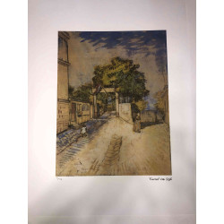 Vincent Willem van Gogh Lithografie off set 50x70 cm gecertificeerd