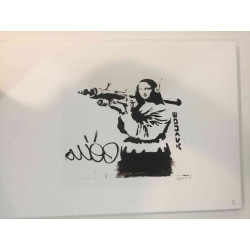 Banksy Lithografie offset 50x70 cm POW-editie