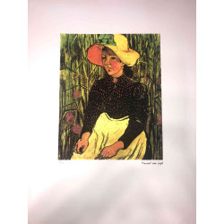 Vincent Willem van Gogh Litografía off set 50x70 cm certificada