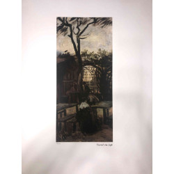 Vincent Willem van Gogh Litografía off set 50x70 cm certificada