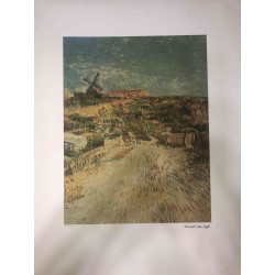 Vincent Willem van Gogh Litografía off set 50x70 cm certificada
