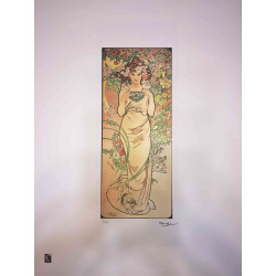Set de litografía Alphonse Mucha 50x70 cm