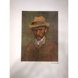 Vincent Willem van Gogh Litografía off set 50x70 cm certificada