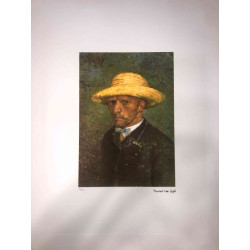 Vincent Willem van Gogh Litografía off set 50x70 cm certificada