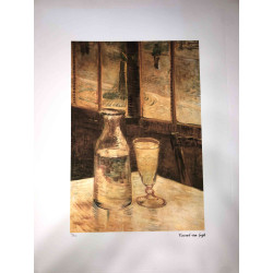 Vincent Willem van Gogh Litografía off set 50x70 cm certificada