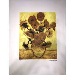 Vincent Willem van Gogh Litografía off set 50x70 cm certificado