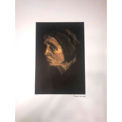 Vincent Willem van Gogh Litografía off set 50x70 cm certificado