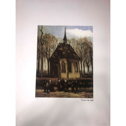 Vincent Willem van Gogh Litografía off set 50x70 cm certificado