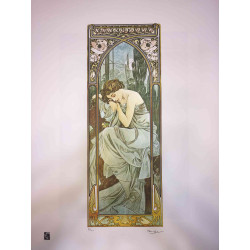 Set de litografía Alphonse Mucha 50x70 cm