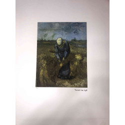 Vincent Willem van Gogh Litografia off set 50x70 cm certificada