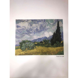 Vincent Willem van Gogh Litografia off set 50x70 cm certificat