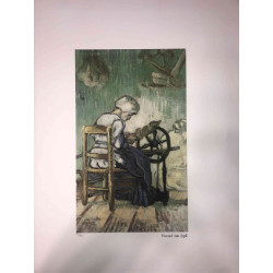 Vincent Willem van Gogh Litografia off set cm 50x70 certificata