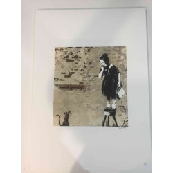 Banksy Lithografie offset 50x70 cm POW-editie