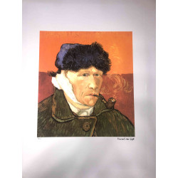 Vincent Willem van Gogh Litografía off set 50x70 cm certificado