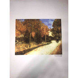 Vincent Willem van Gogh Litografía off set 50x70 cm certificada