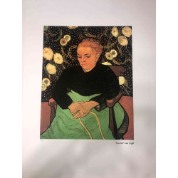 Vincent Willem van Gogh Litografia off set cm 50x70 certificata