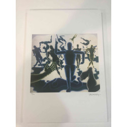 Victor Vasarely Lithographie Offset 35x50 cm zertifiziert