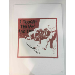 Banksy Lithografie offset 50x70 cm POW-editie