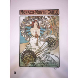Set de litografía Alphonse Mucha 50x70 cm