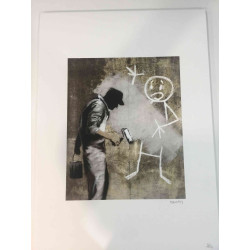 Banksy Lithografie offset 50x70 cm POW-editie