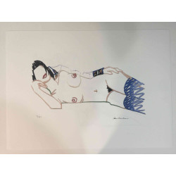 Tom Wesselmann Litografía offset 50x70 cm certificado