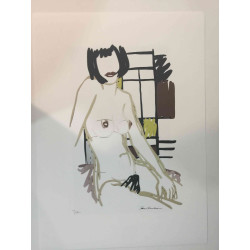 Tom Wesselmann Lithograph off set 50x70 cm certified