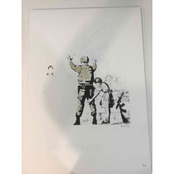 Banksy Lithografie offset 50x70 cm POW-editie