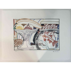 Tom Wesselmann Lithograph off set 50x70 cm certified