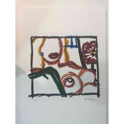 Tom Wesselmann Lithograph off set 50x70 cm certified