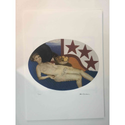 Tom Wesselmann Lithografie off set 50x70 cm gecertificeerd