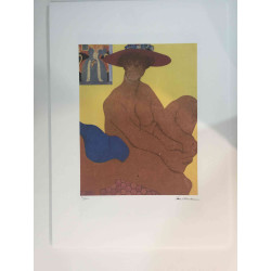 Tom Wesselmann Lithografie off set 50x70 cm gecertificeerd