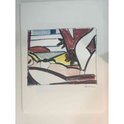 Tom Wesselmann Lithograph off set 50x70 cm certified